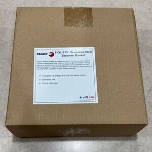 Fagor Stainless Steel Steamer Basket NIB